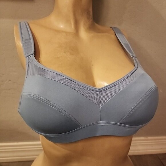 Adore Me Sports Bra 34A Blue Underwire Lined - Picture 1 of 3